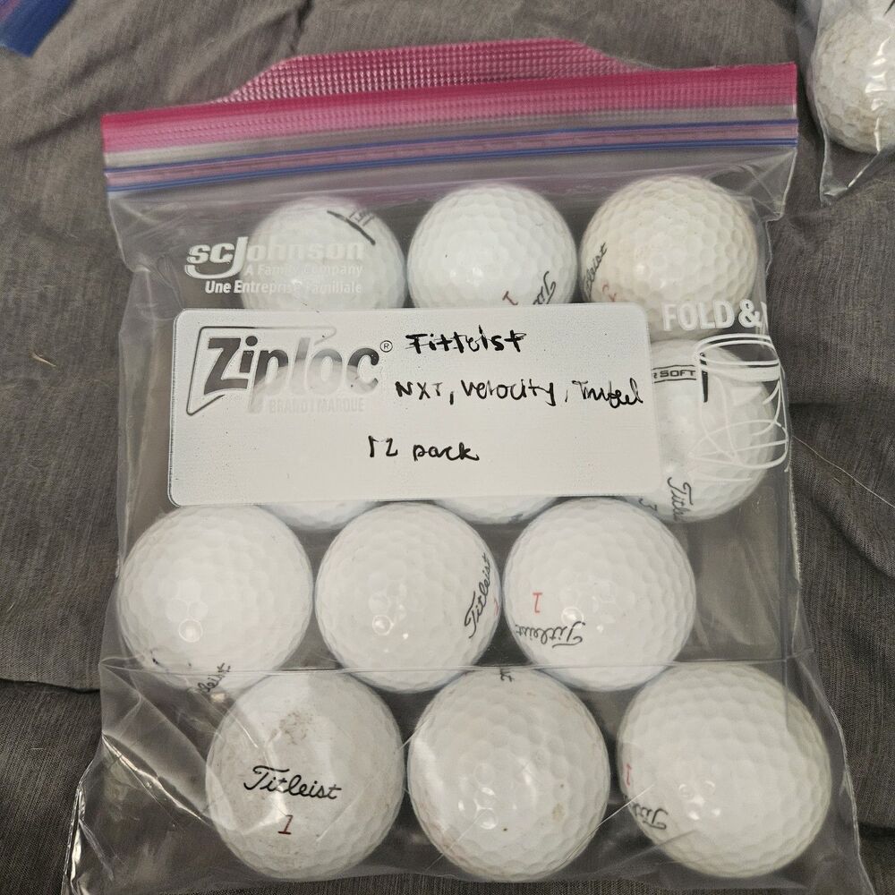 Titleist used golf balls